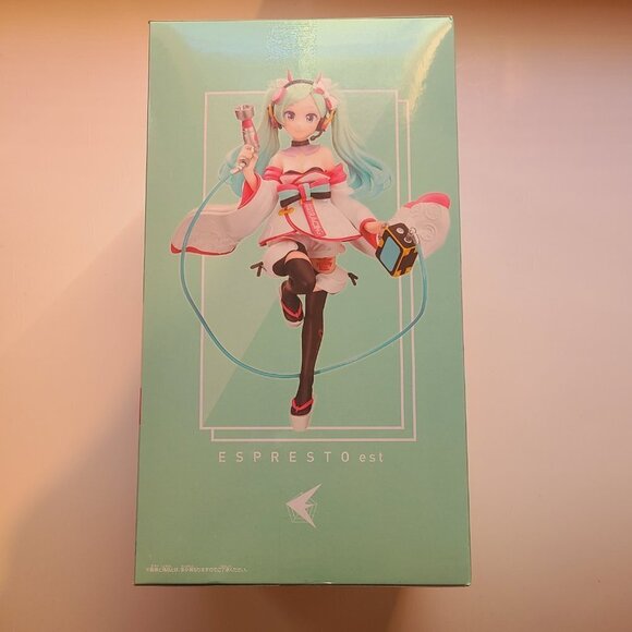 HATSUNE Miku Racing Figure - Kimono Version - Espresto est - Bandai - Banpresto - Picture 4 of 6